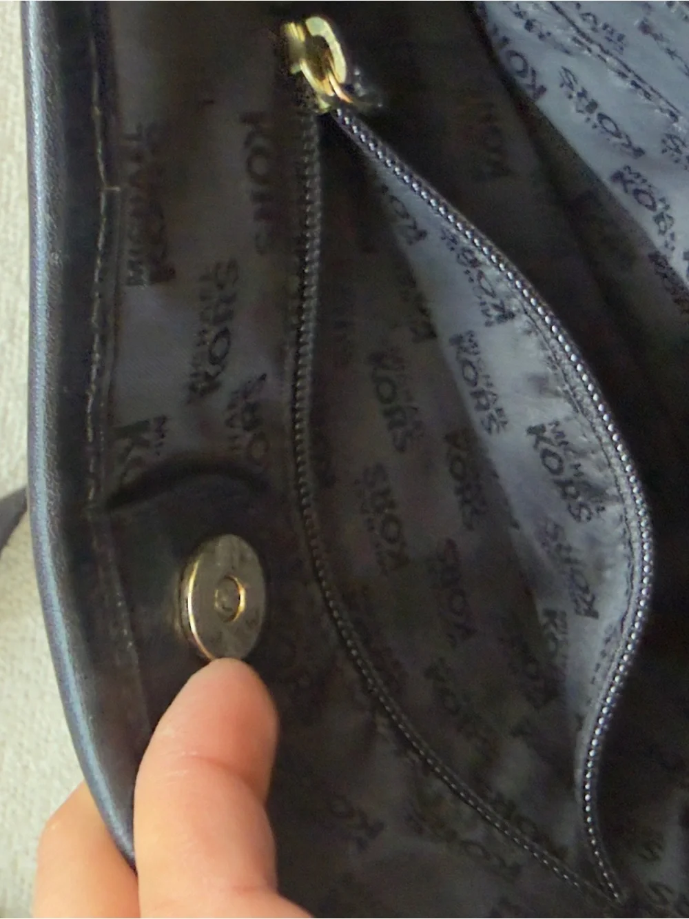 Michael Kors barley used